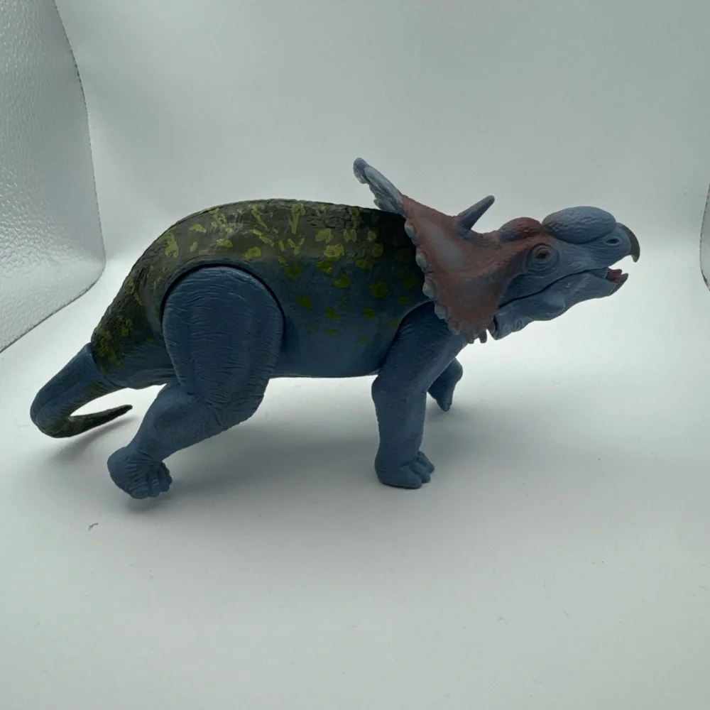 Reptile and Dinosaur Toy Set - Green, Gray, Blue